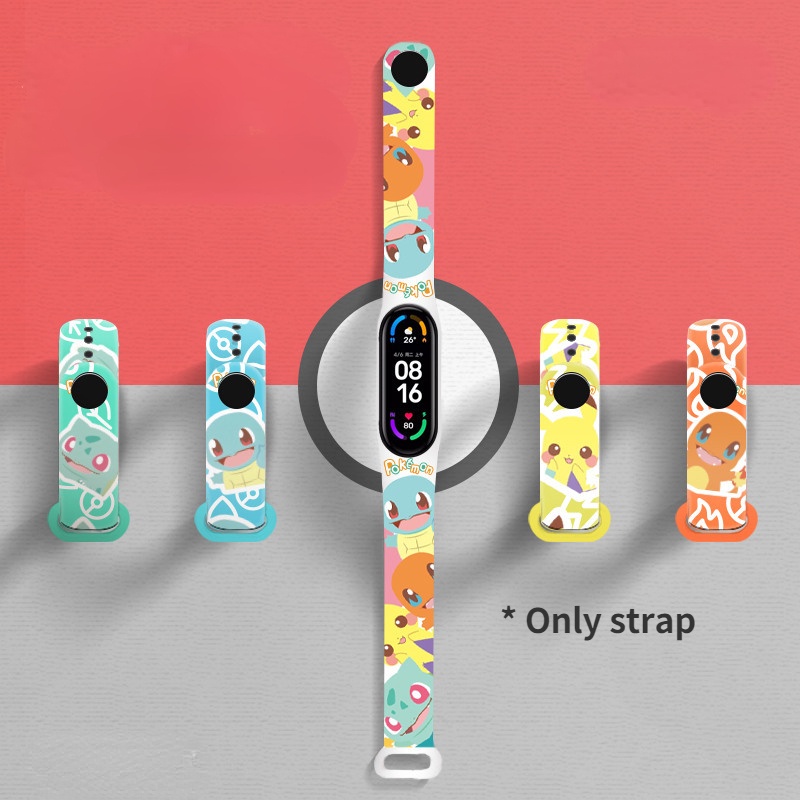 Dây Đeo Dễ Thương Dành Cho Mi Band 7/6/5 4/3