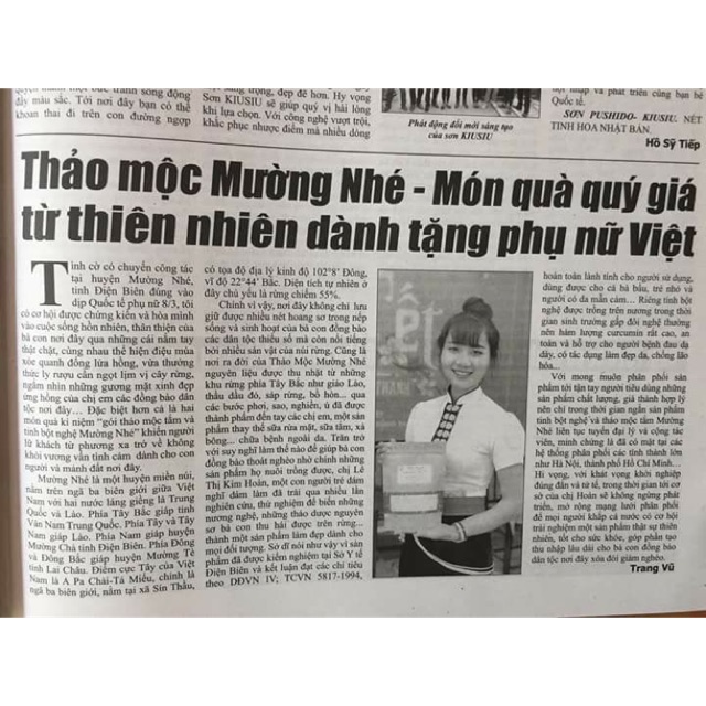 Thảo mộc Tắm Mường Nhé