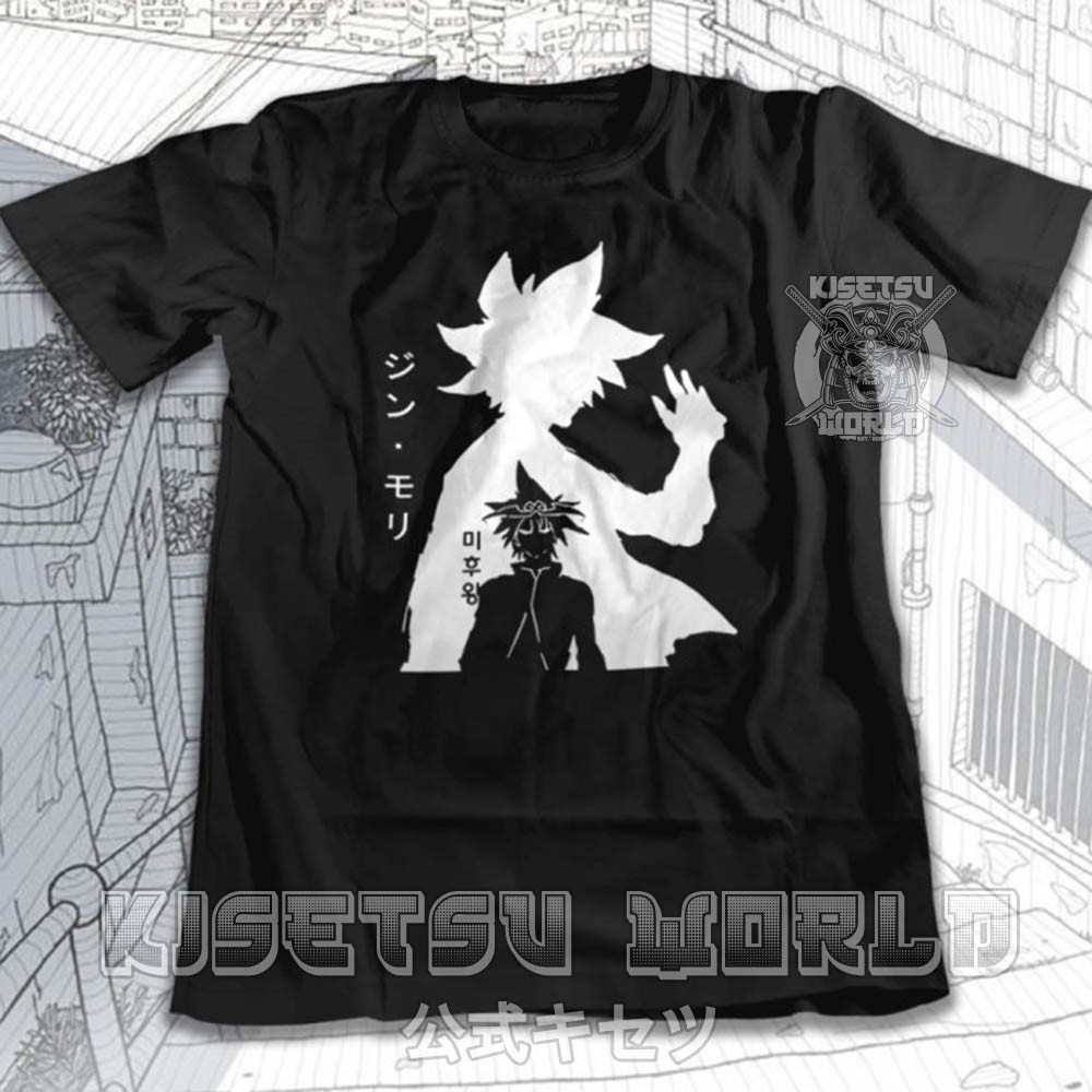 Áo phông THE GOD OF HIGH SCHOOL JIN MORI LINE WEBTOON Baju Jepang x 6232 Kisetsu