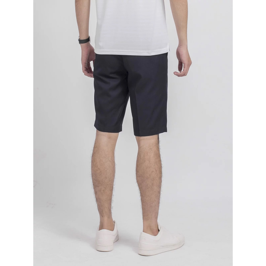 Quần Short Nam Aristino ASO035S9 Quần Short Âu Màu Đen Dáng Regular Fit