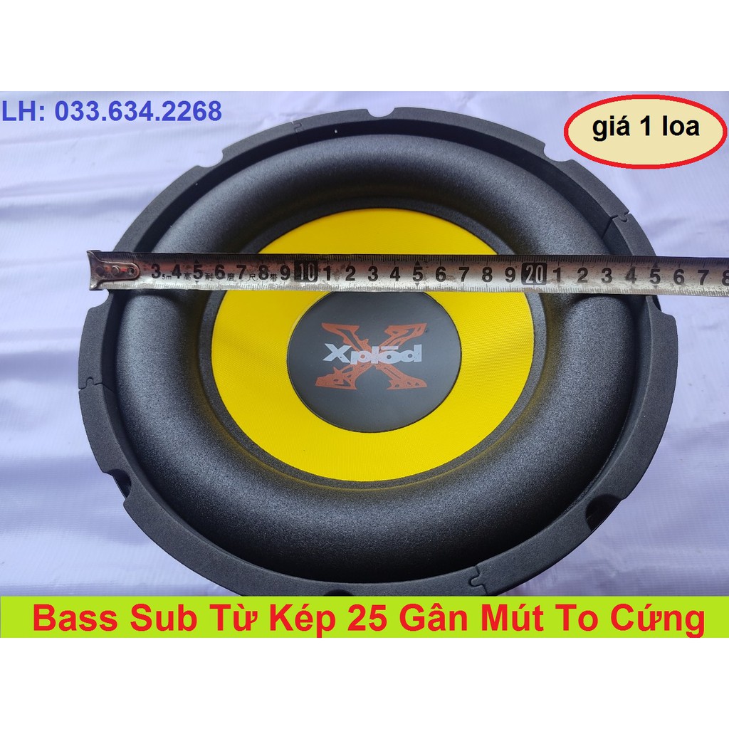 LOA BASS SUB 25 CAO CẤP TỪ KÉP 120 -120 COIL 45 - GIÁ 1 CỦ