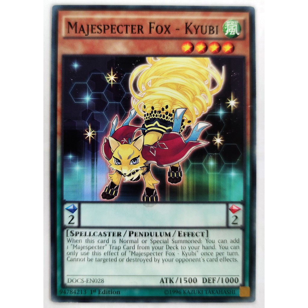 [Thẻ Yugioh] Majespecter Fox - Kyubi |EN| Common