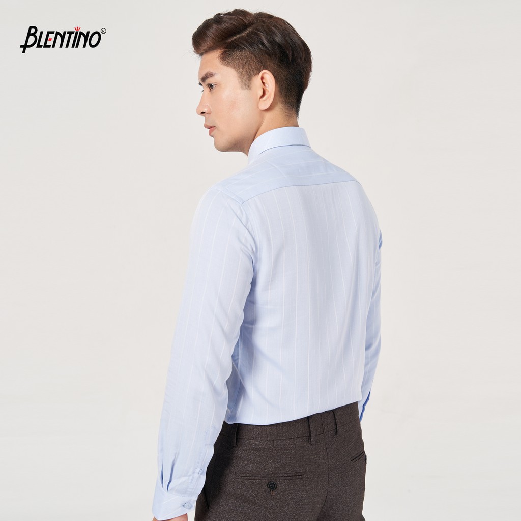 Áo Sơ Mi Nam BLENTINO Sợi Tre Cao Cấp Thời Trang Công Sở BBT07-TD