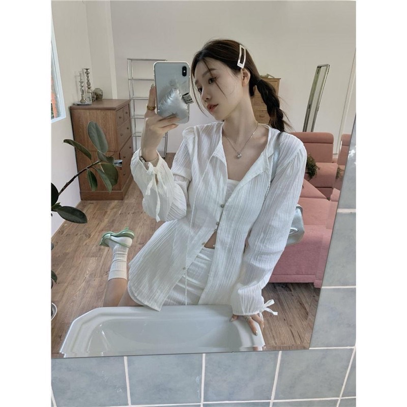 SET 3 món vải xô siêu xinh nhẹ nhàng như 1 nàng thơ