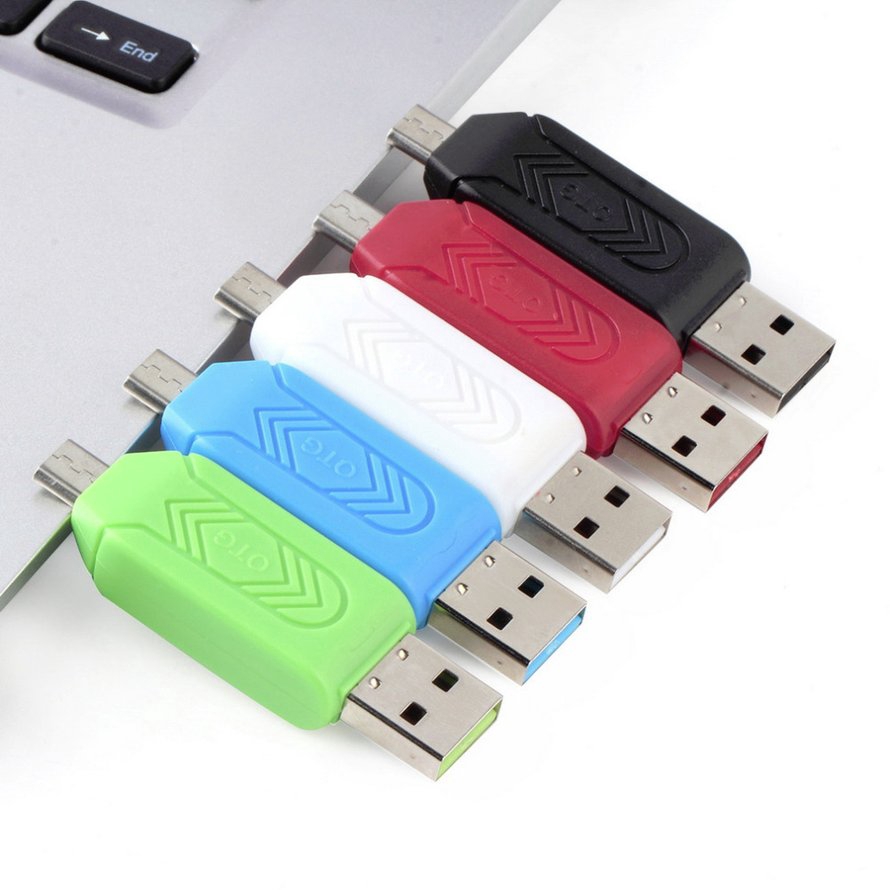 Đầu Đọc Thẻ Nhớ Micro Usb Tf Micro Usb Otg Tf T-Flash Cho Điện Thoại