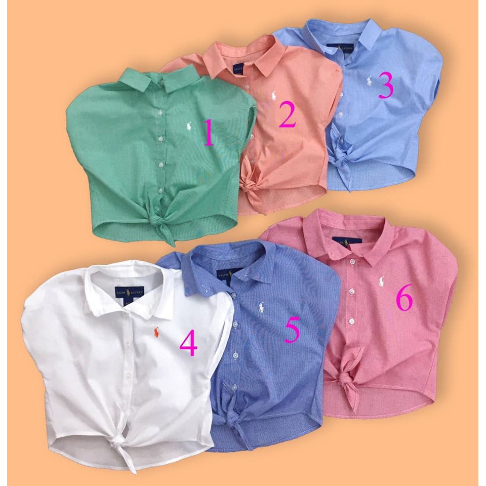 ÁO SƠMI CỘT POLO RALPH LAUREN