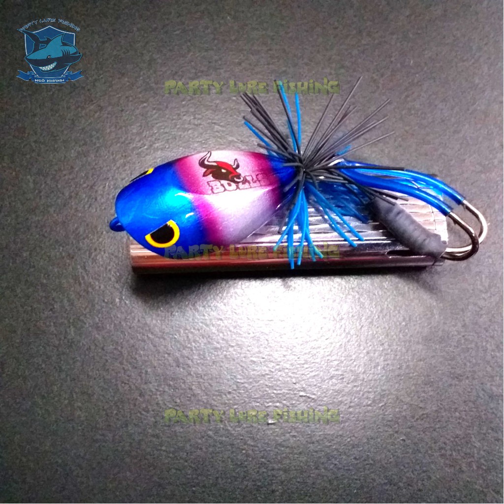 Mồi câu cá lóc nhái Lắc Bulls Titan , mồi lure lóc Made In Thailand