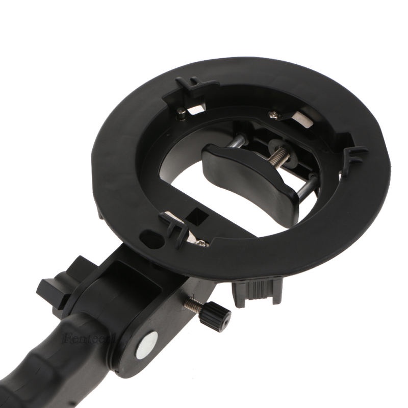 [Fenteer1] Giá Đỡ Đèn Flash Godox AD200 Hình Chữ S Có Lỗ Gắn Dù Cho Studio