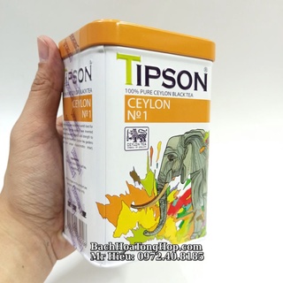 Trà Tipson Ceylon No1 hộp sắt 85g