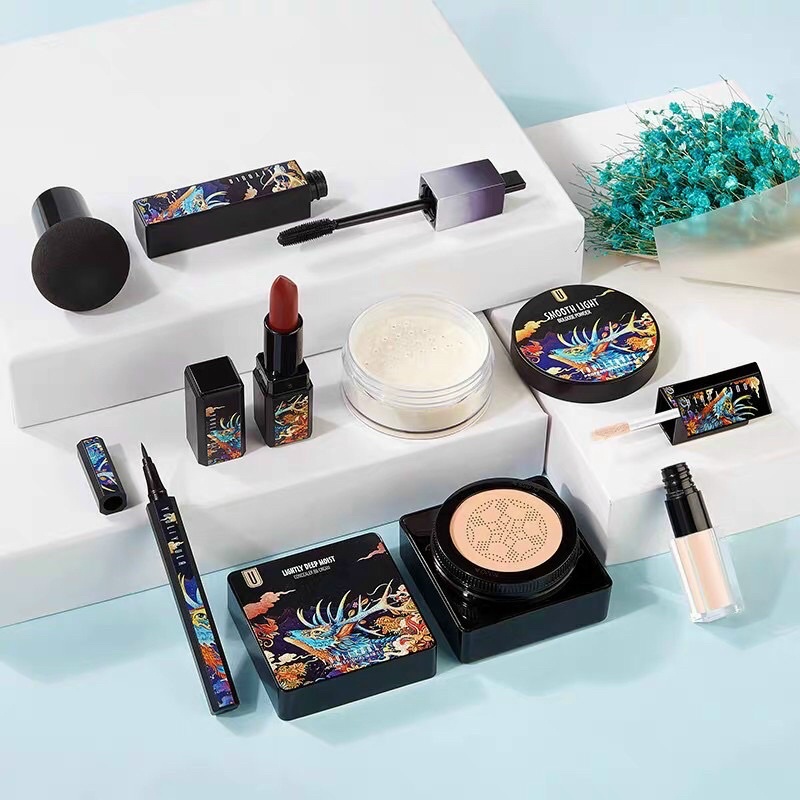 Bộ Makeup Nội địa Trung Trang Điểm cá nhân Set 7 món đầy đủ mini | BigBuy360 - bigbuy360.vn