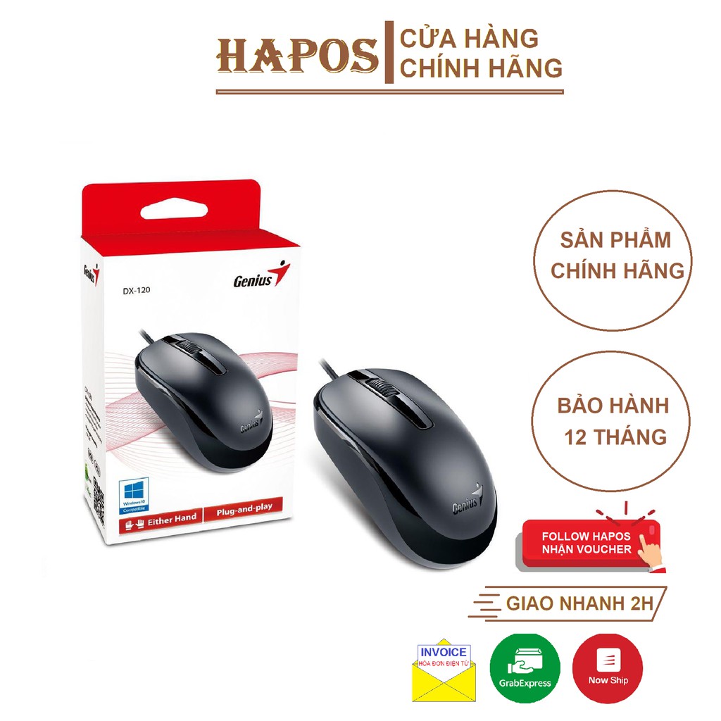 Chuột máy tính Genius DX-120 - Hãng phân phối chính thức | WebRaoVat - webraovat.net.vn