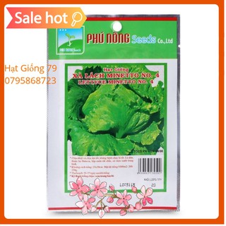 Hạt Giống Rau Xà Lách Búp Minetto Chịu Nhiệt Phú Nông (2Gr)