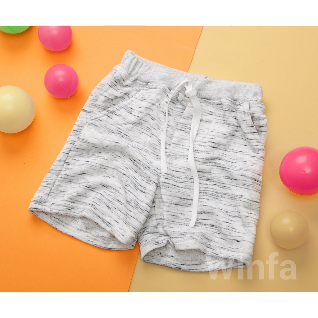 QUẦN SHORT TRẺ EM WINFA 100% COTTON