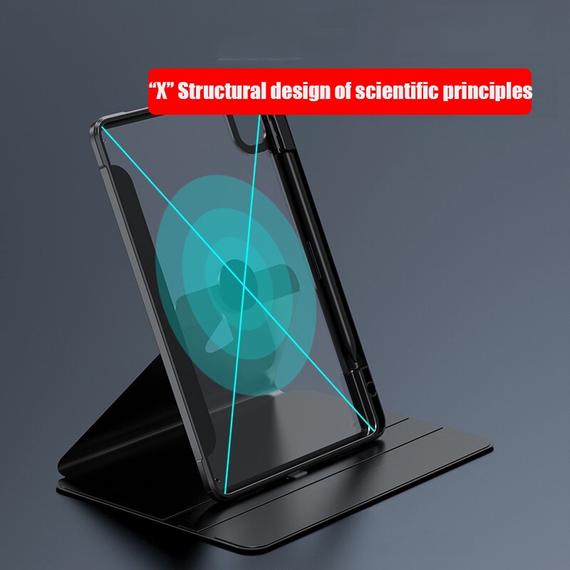 360° Bao Da Máy Tính Bảng PC Acrylic Trong Suốt Chống Sốc Cho Xiaomi Pad 5 5 Pro 11 "2022 Redmi Pad 10.61" Xiaomi MiPad 5 Pro