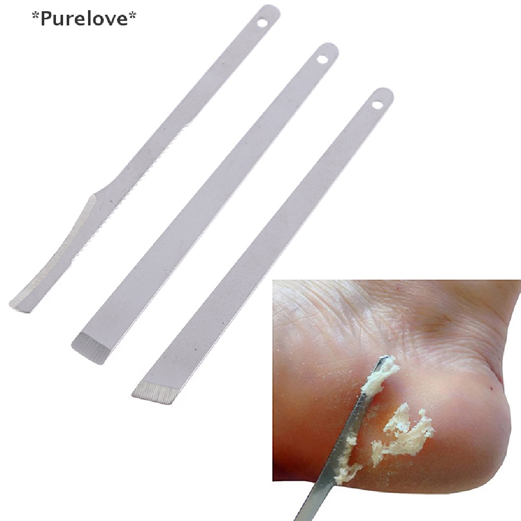 Set 3 Dụng Cụ Cắt Móng Tay / Tẩy Da Chết Tiện Dụng