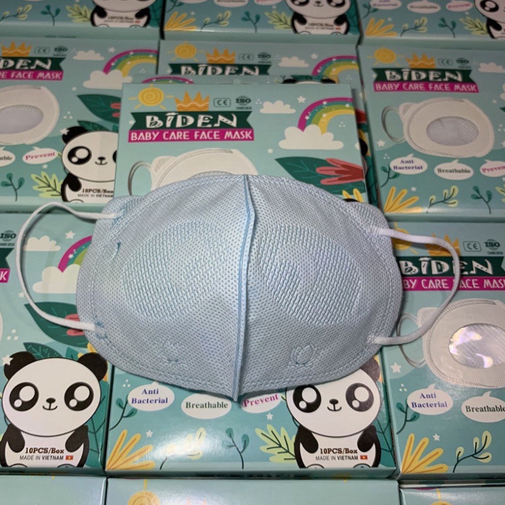 Khẩu trang y tế trẻ em, khẩu trang cute, in hình gấu  nhiều màu sắc  cho bé từ 5-8  tuổi hộp 10 cái BANDA Shop Hải Nhiều | BigBuy360 - bigbuy360.vn