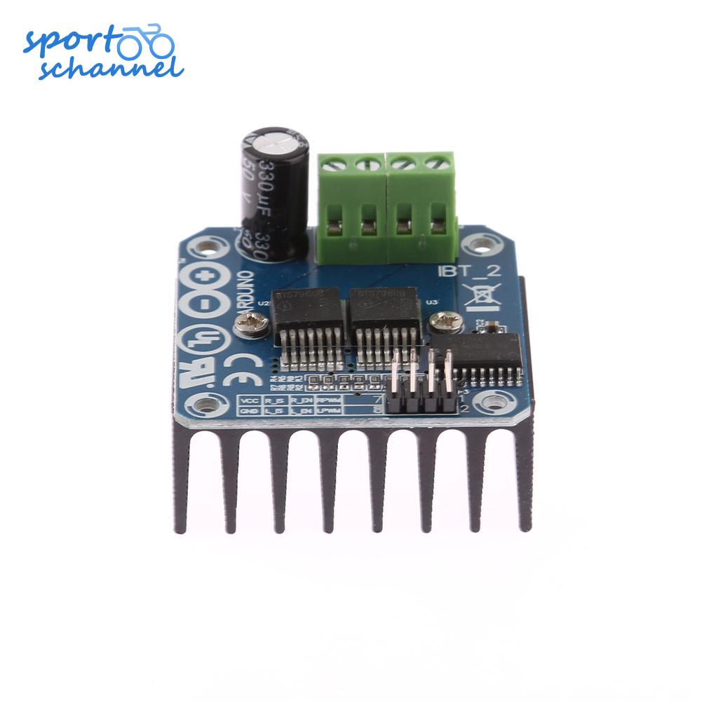 Module điều khiển động cơ công suất cao BTS7960 43A cầu H giới hạn dòng tiện lợi | BigBuy360 - bigbuy360.vn