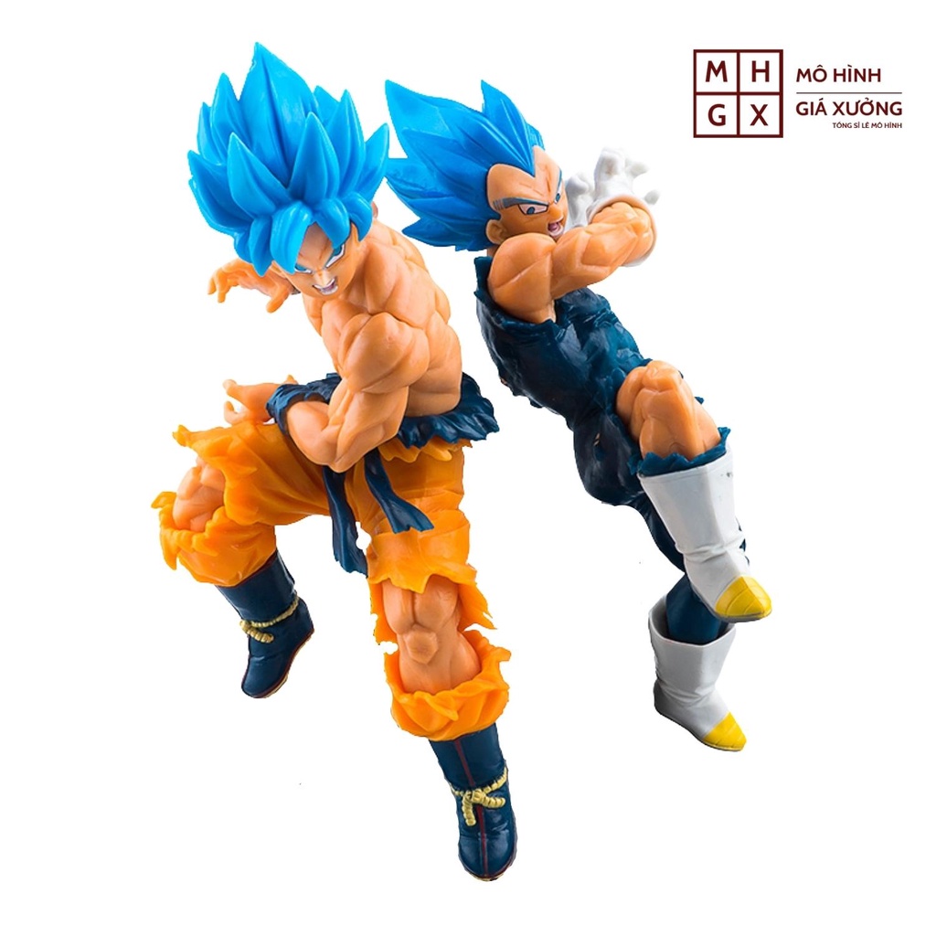 Mô hình Dragon Ball Son Goku Blue với Vegata Blue Cao 19-20 cm mô hình figure 7 viên ngọc rồng  giá xưởng