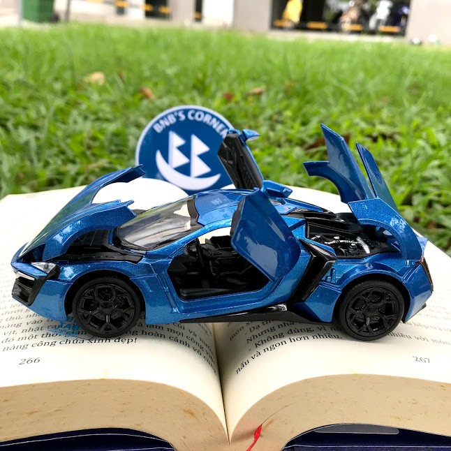 Xe mô hình 1:32 Lykan Hypersport hãng Mini Auto