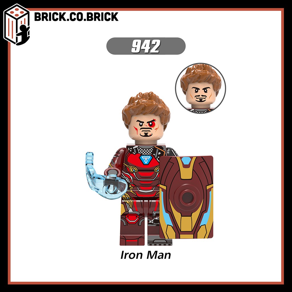 Non LEGO Siêu Anh Hùng Đồ Chơi Lắp Ráp Minifigure Super Hero Marvels Avengers DC Groot Bucky Vision Wong Falcon X0217