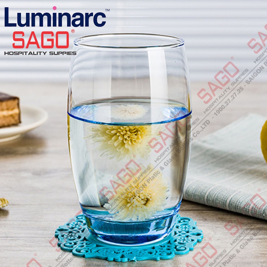 Ly Thủy Tinh Luminarc Salto Ice Blue 350ml , Thủy Tinh Cao Cấp