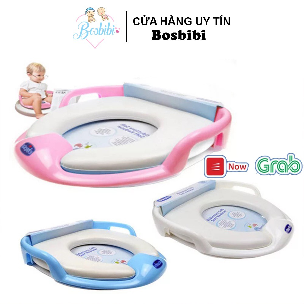 [Mã 257FMCGSALE giảm 7% đơn 500K] Thu nhỏ bồn cầu Chicco chính hãng, Bệ toilet, lót bồn cầu cho bé