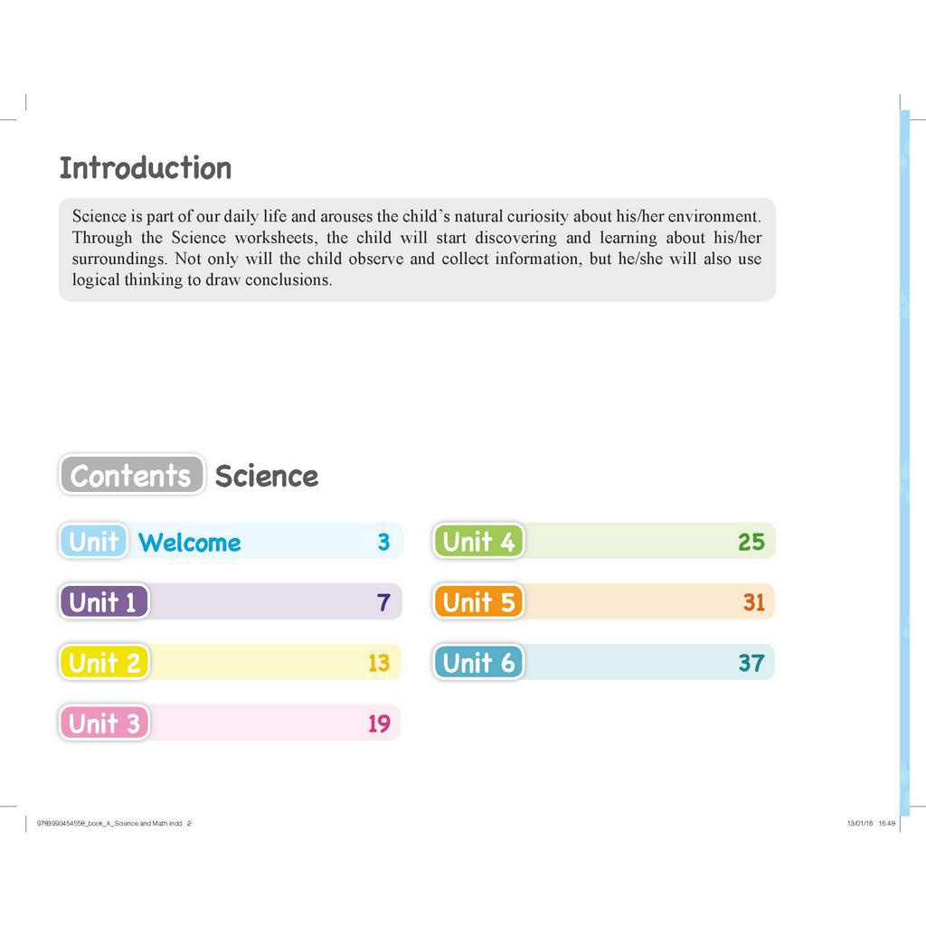 Sách - DTPbooks - Hooray Let's Play Level A Math & Science Activity Book