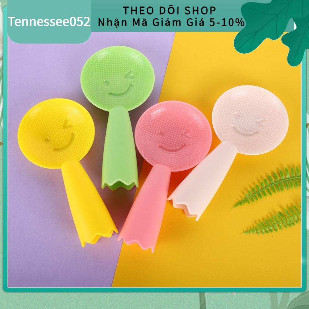 Hàng HOT Muỗng ăn cơm chịu nhiệt hình Mặt cười dễ thương không dính Xẻng Đồ nhà bếp【Tennessee052】