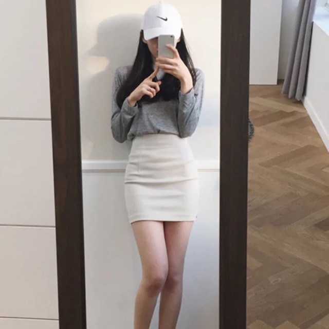 ORDER Chân váy ngắn ôm hàng đẹp (ảnh thật sau)