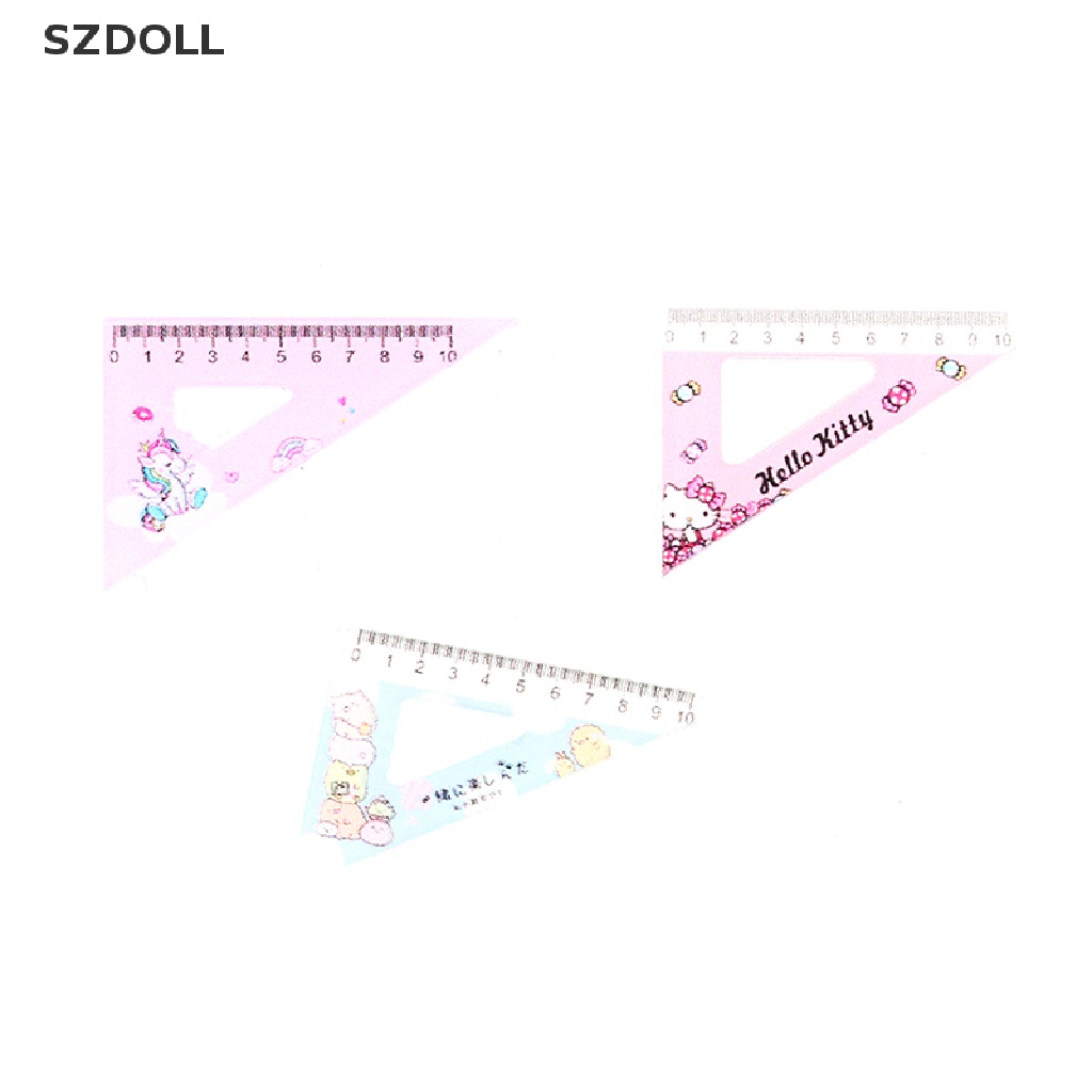 Set 4 thước kẻ tỉ lệ 1:12 cho nhà búp bê