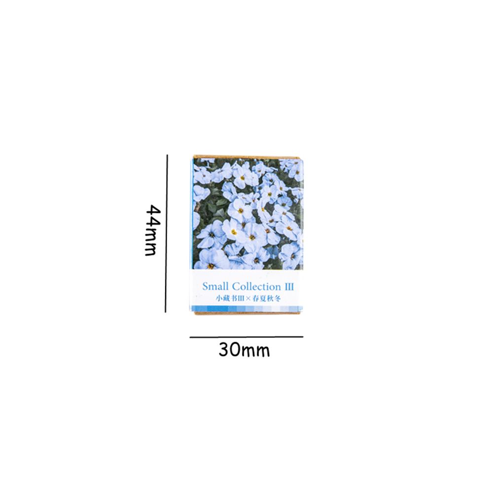Set 100 Miếng Dán Trang Trí Sổ Tay / Nhật Ký / Album Ảnh Họa Tiết Hoa Sáng Tạo Diy