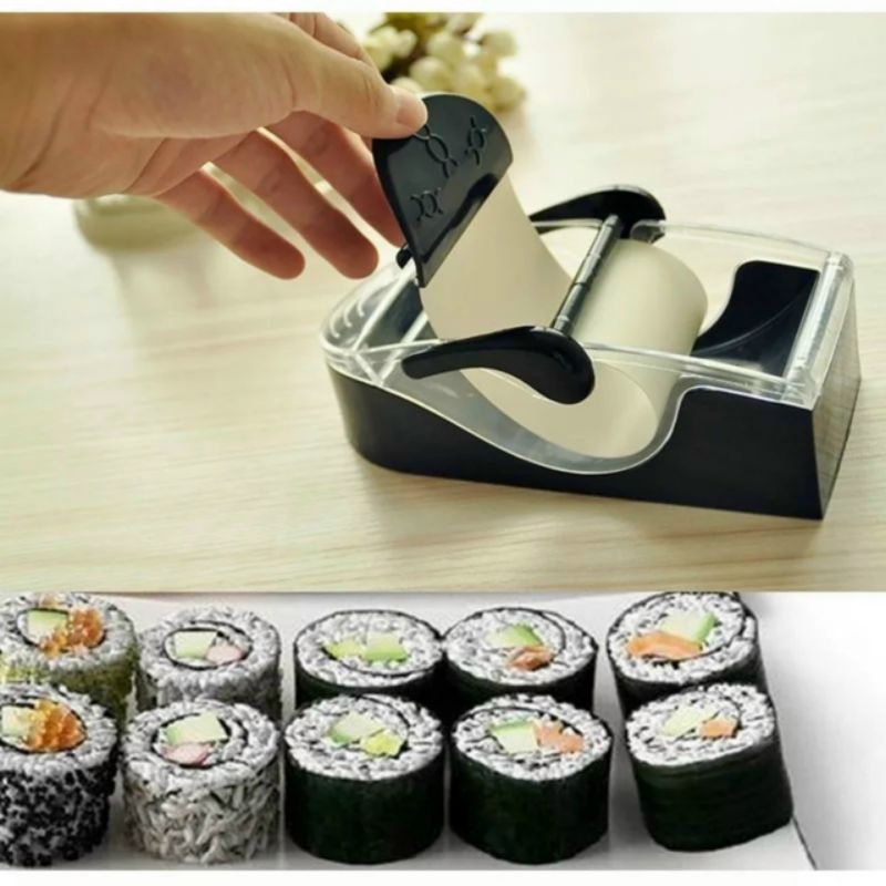 Máy làm sushi, khuôn làm sushi cơm cuộn nhanh chóng tiện lợi tại nhà