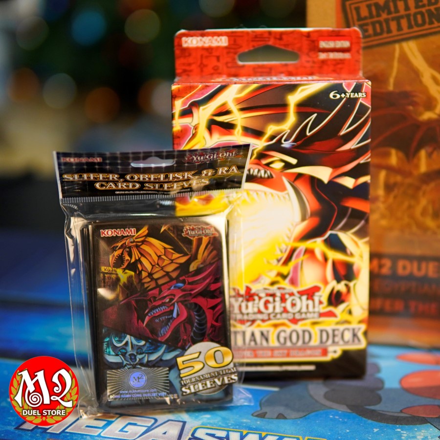 Hộp thẻ bài  Yugioh M2 DUELIST BOX Limited Edition - EGYPTIAN GOD DECK: Slifer The Sky Dragon