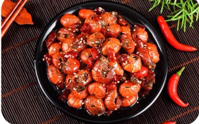 Tôm hùm đất sốt cay