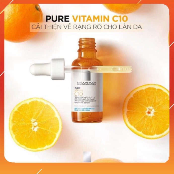 La Roche-Posay Pure Vitamin C10 - Serum C Nguyên Chất Cho Da Nhạy Cảm 30ml