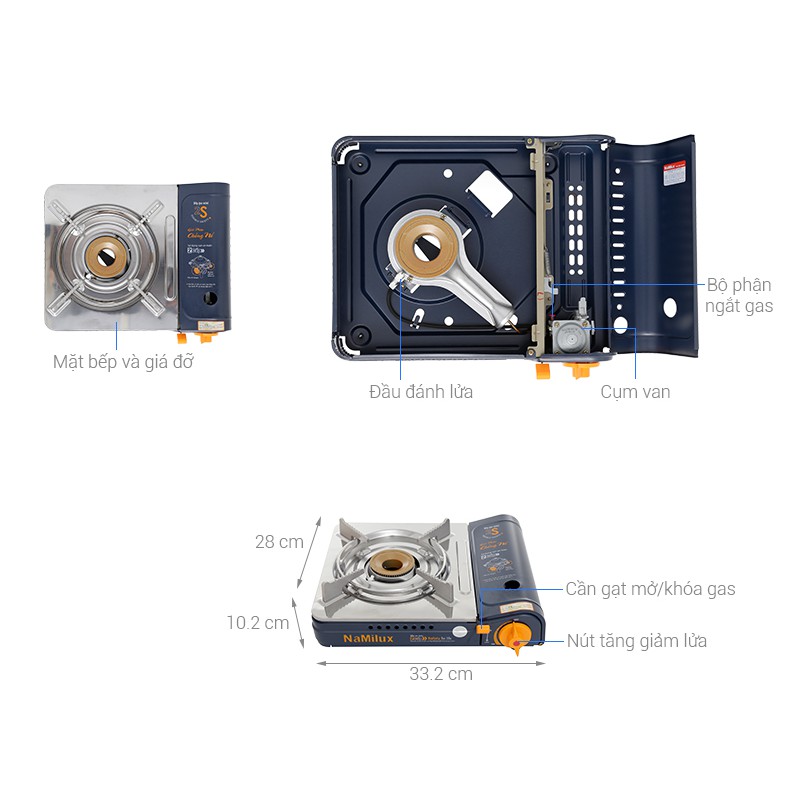 Bếp gas Namilux NH-054PS