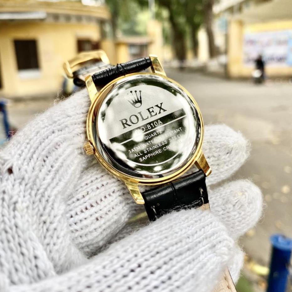Đồng Hồ Nam RoLex Sapphire R032 TRẮNG trăng khuyết Chống nước, Chống Xước TUYỆT ĐỐI