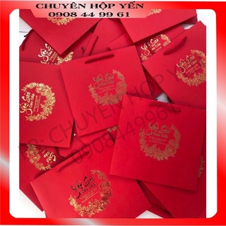 {MẪU MỚI} 10 TÚI ÉP KIM ĐỰNG YẾN SÀO