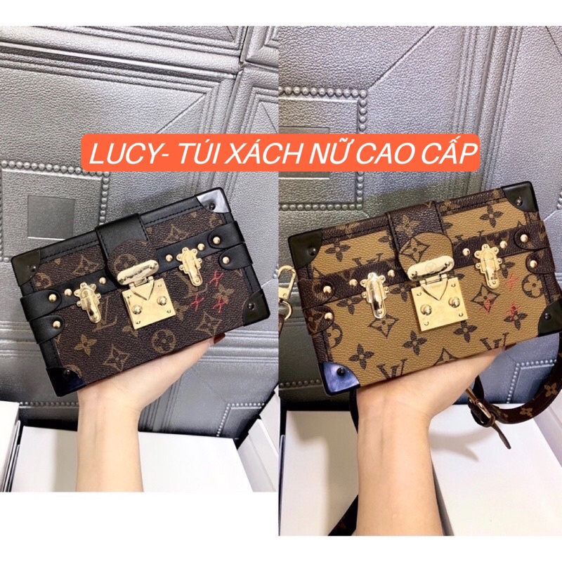 Túi L’V cốp khoá bấm size 20 vỡ box hàng qc cao cấp