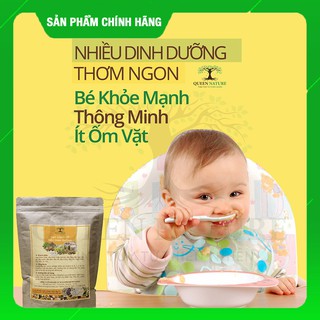 Bột ăn dặm cho bé Nature Queen ⚡𝐅𝐑𝐄𝐄 𝐒𝐇𝐈𝐏⚡ 650 gram, bé ăn thun thút, bụ bẫm thông minh, hạn chế ốm vặt, tăng cân đều