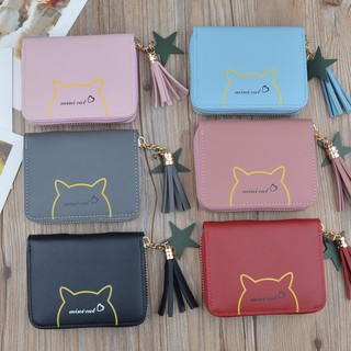 [SỈ RẺ NHẤT] Ví ngắn MINI CAT cute CỰC BỀN ĐẸP