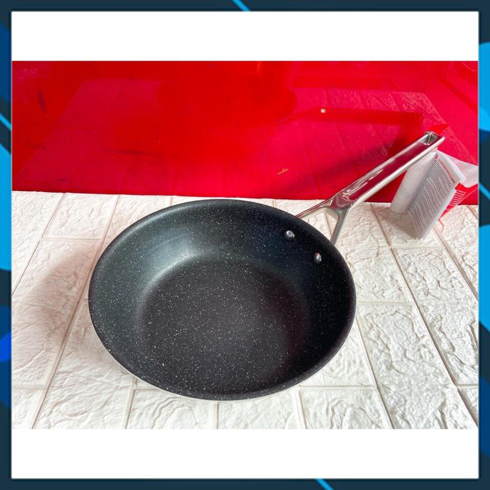 Chảo đá sâu lòng chống dính inox Elmich trimax cz đáy đúc liền nguyên khối đáy từ sz 20cm, 24cm, 26cm, 28cm 3838