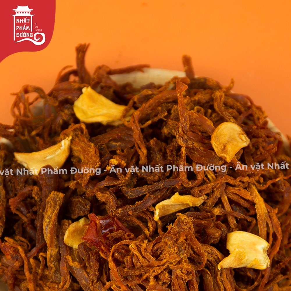 Khô heo cháy tỏi Nhất Phẩm Đường 300g thơm vị bơ tỏi | BigBuy360 - bigbuy360.vn