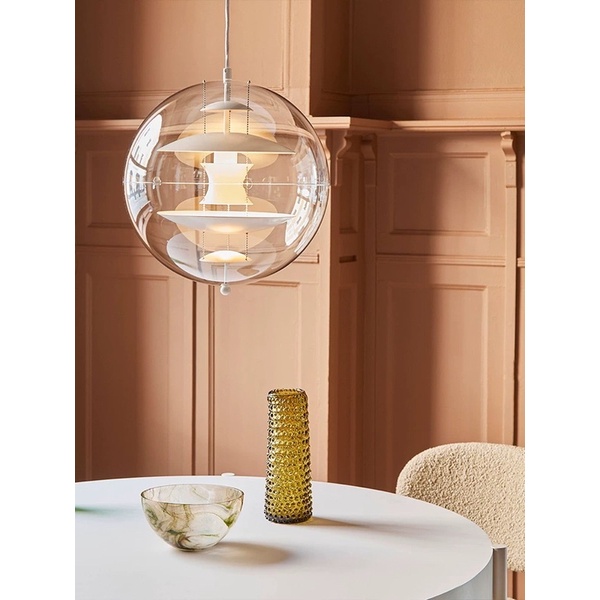 Đèn thả Globe Pendant Lamp 3 màu phong cách Bắc Âu độc đáo