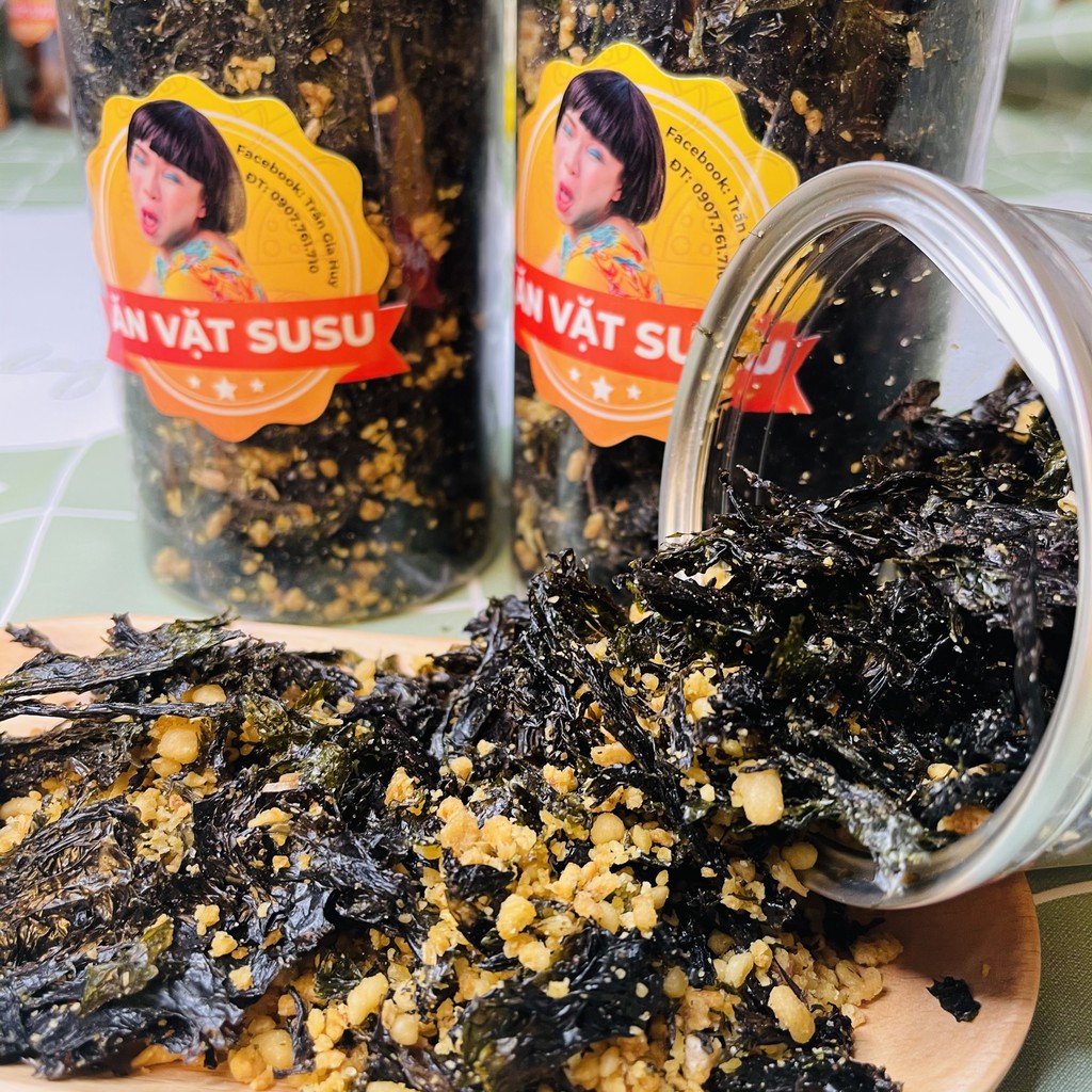 Rong Biển Cháy Tỏi Ăn Liền 150g | BigBuy360 - bigbuy360.vn