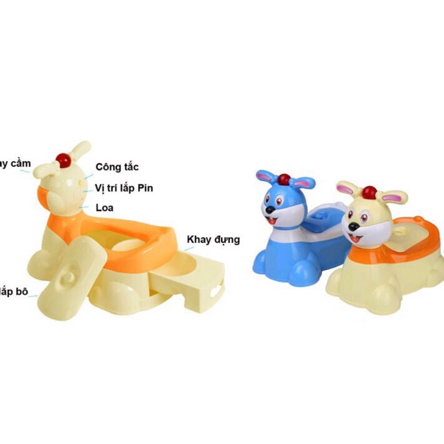 Bô thỏ có nhạc cho bé