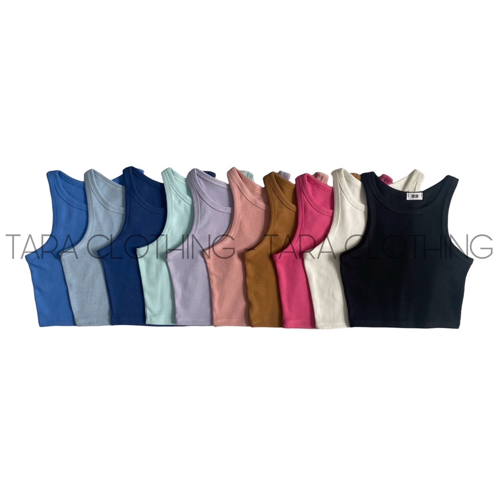 Áo balo croptop đủ màu vải thun gân hình shop chụp 100% | BigBuy360 - bigbuy360.vn