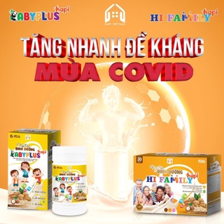 Ngũ cốc dinh dưỡng BABYPLUS hapi,bột ngũ cốc dành riêng cho bé , tăng cân , thông minh và cao lớn 500g