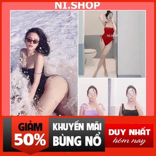 Bikini liền mảnh 2 dây quây ngang rút eo sang chảnh !