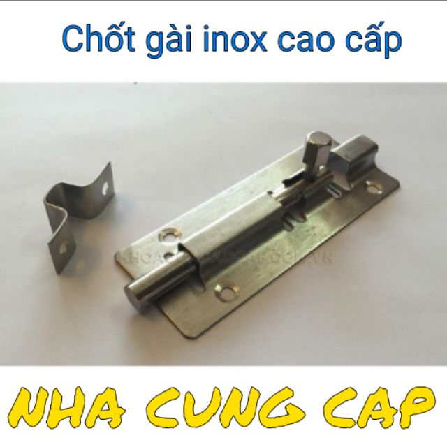 CHỐT GÀI CỬA INOX